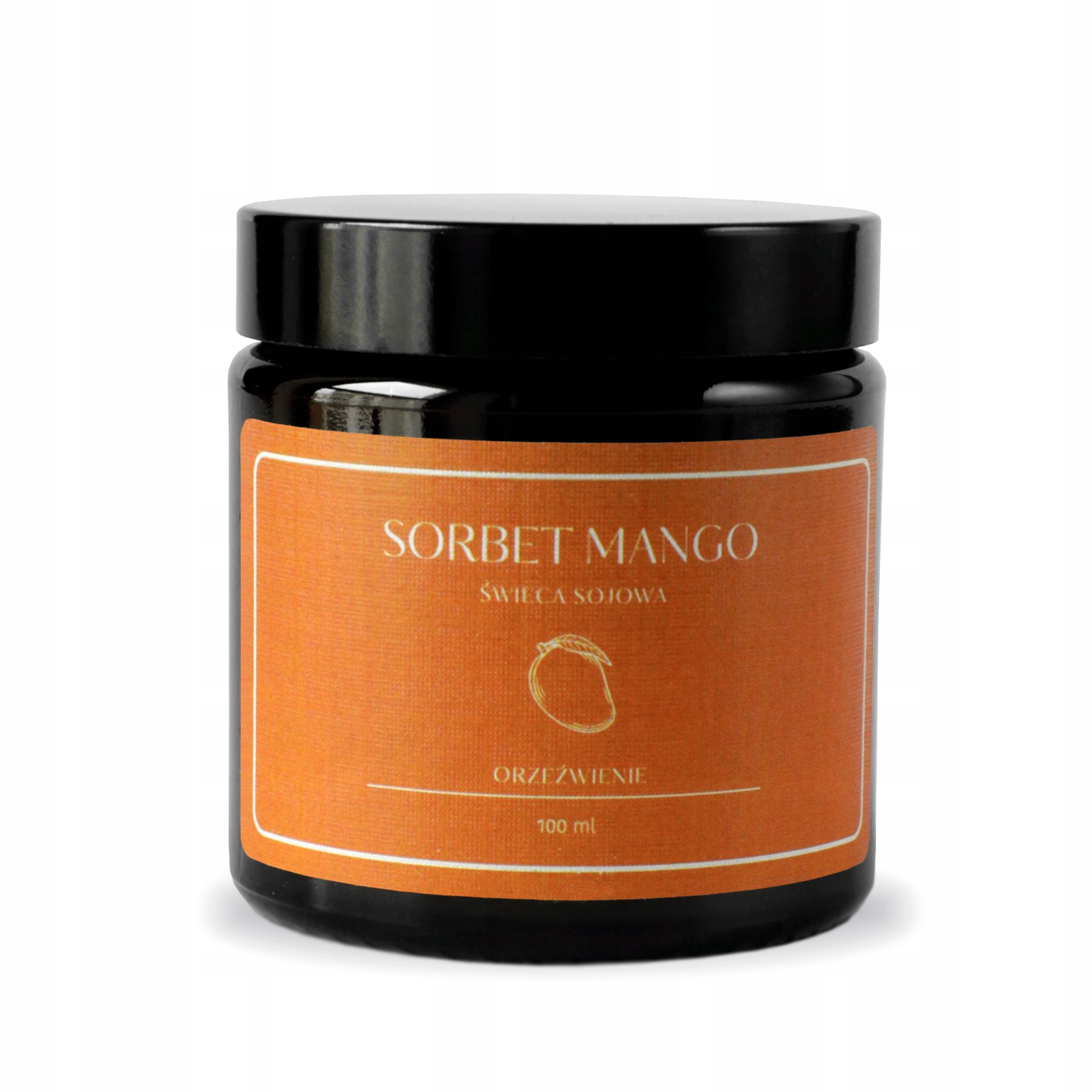 

Świeca sojowa zapachowa Sorbet Mango 100 ml