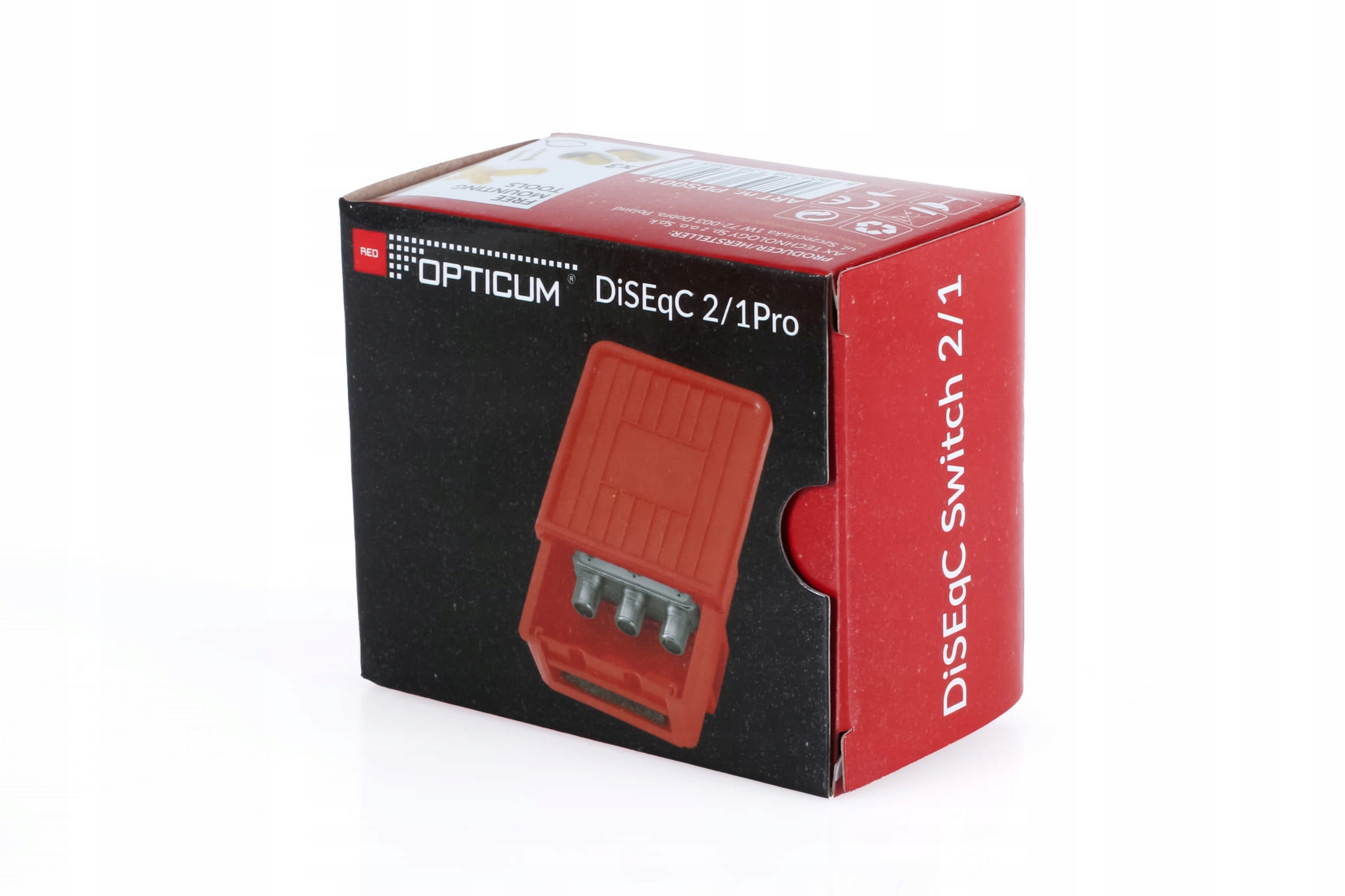 PRZEŁĄCZNIK DISEQC SWITCH 2/1 PRO OPTICUM Model PDS0015