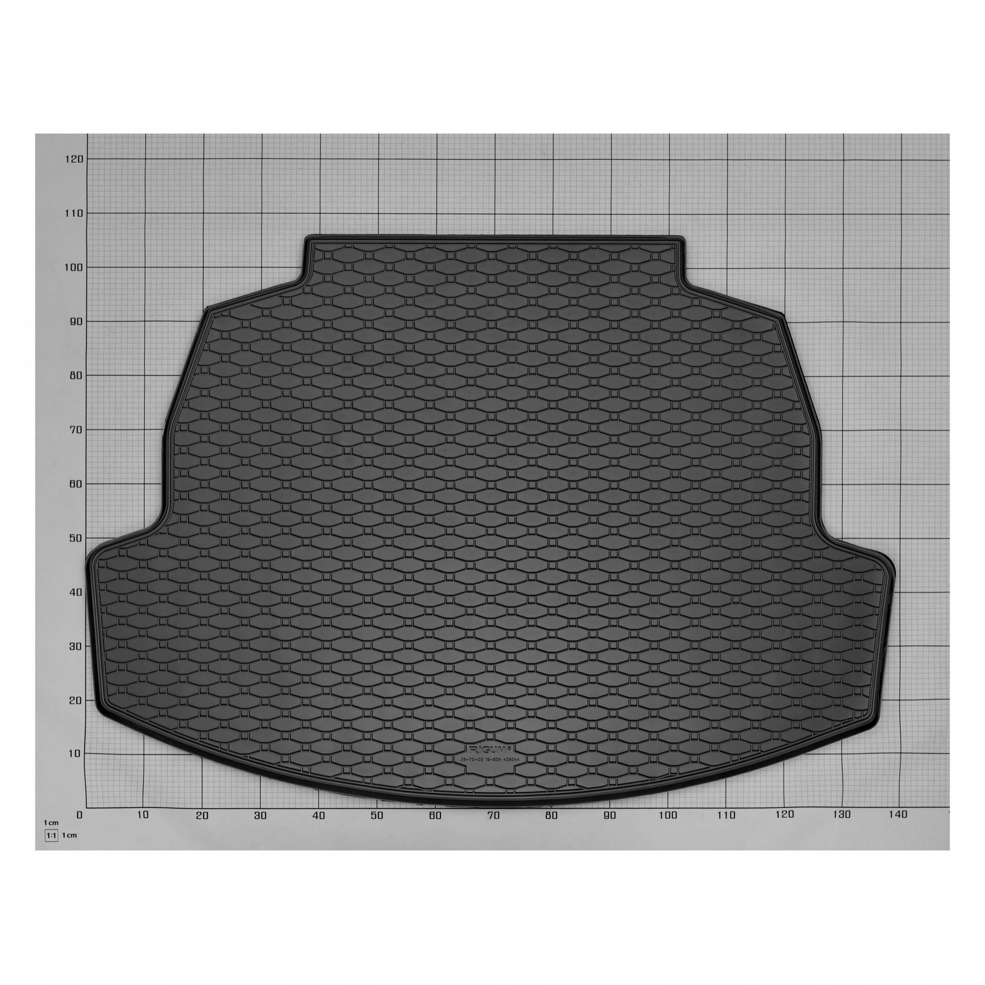 Zestaw dywaników do Toyota Corolla Sedan od 2019 Materiał guma