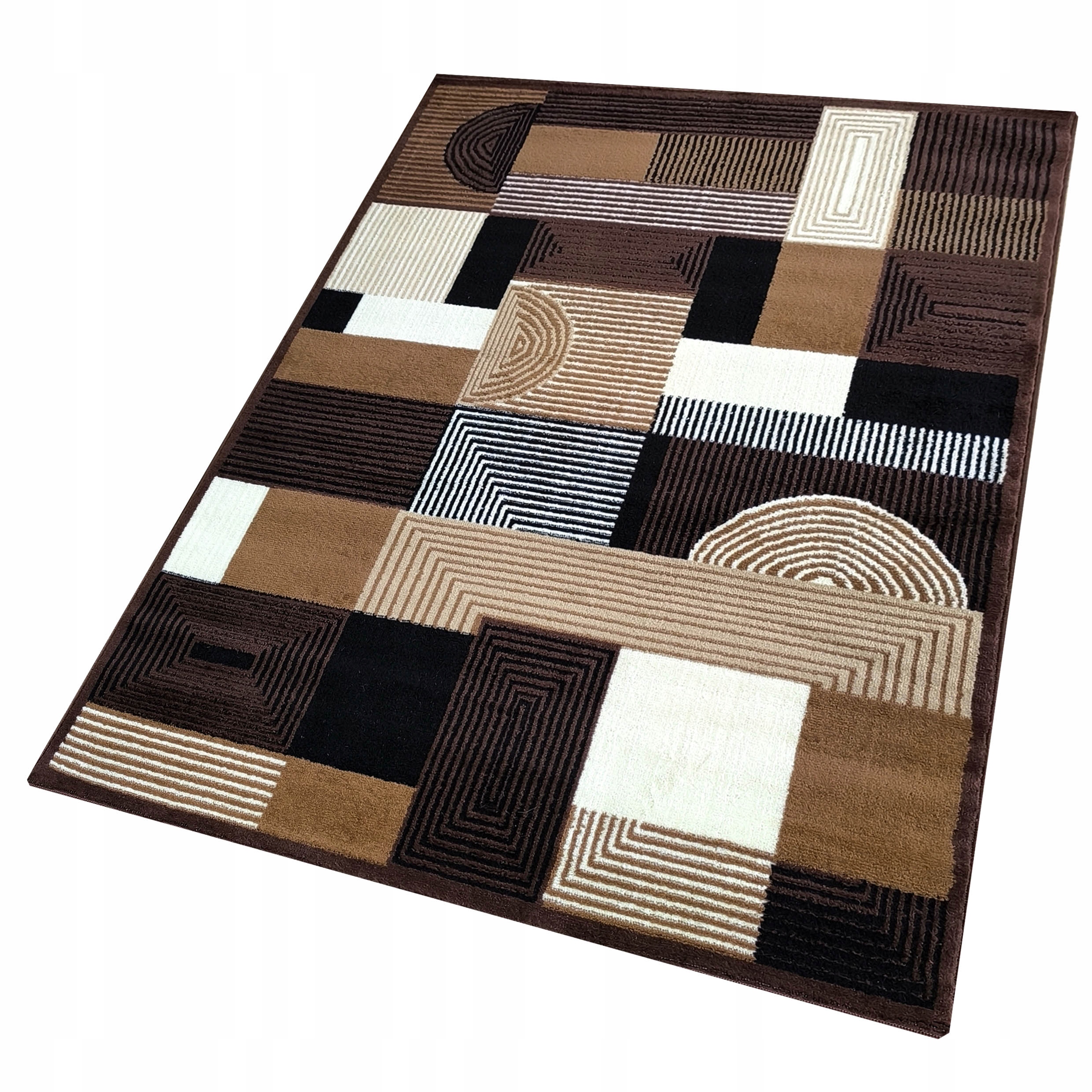 Dywan Bcf Alfada 150x210cm #18 brązowy
