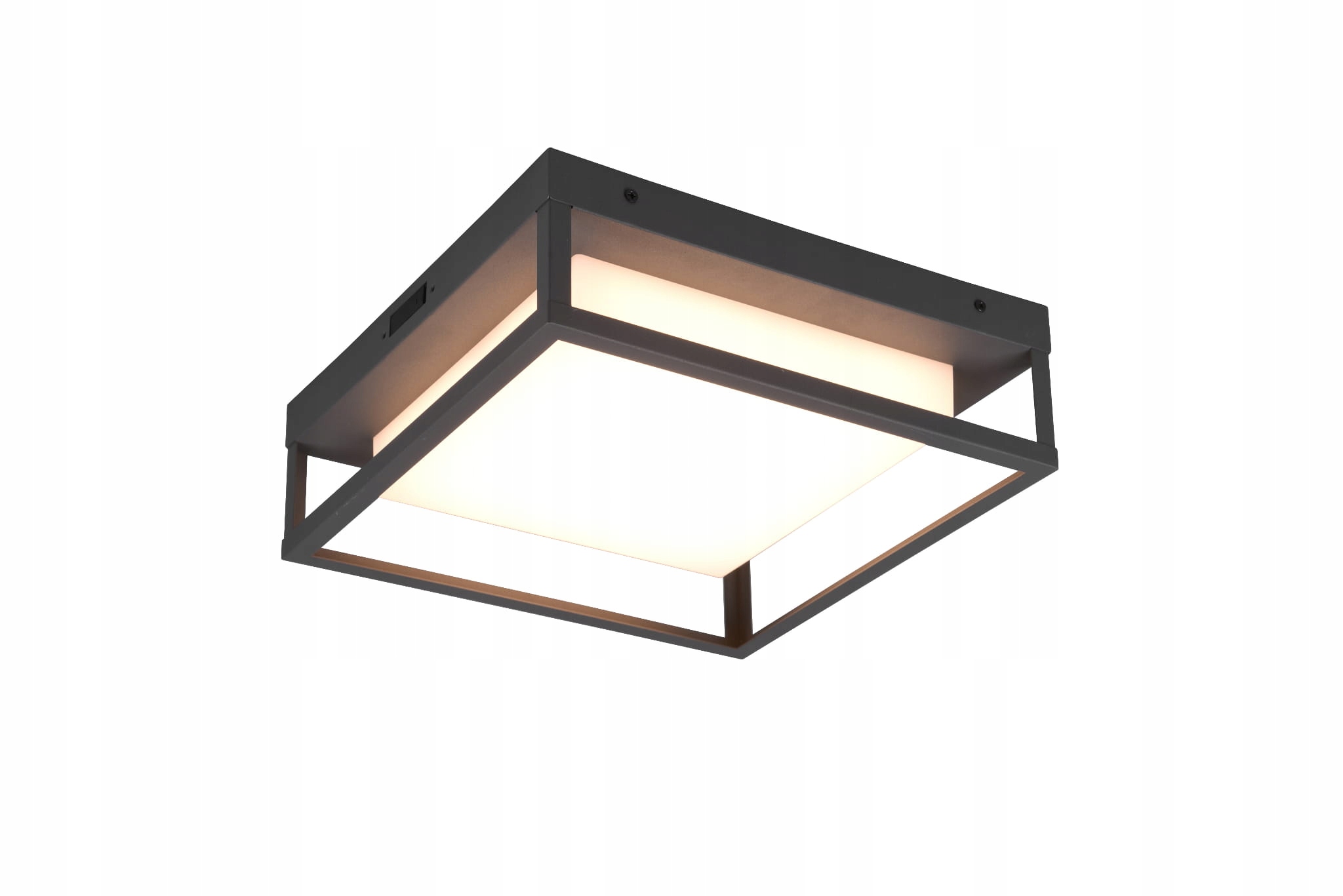 Fasádna lampa stropné svietidlo antracitová Trio
