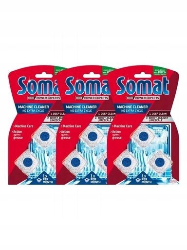 2 x Somat Machine Cleaner Čistič myčky A3 X3