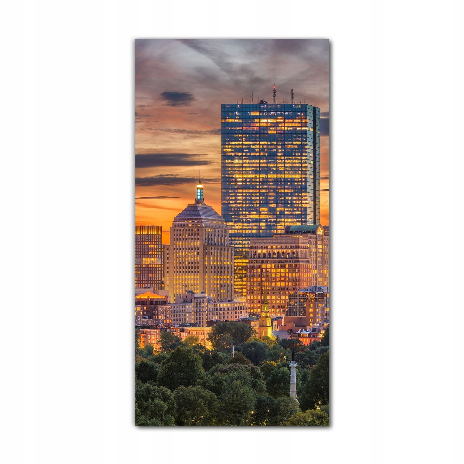 

Obraz na szkle do sypialni 70x140 Boston park Usa