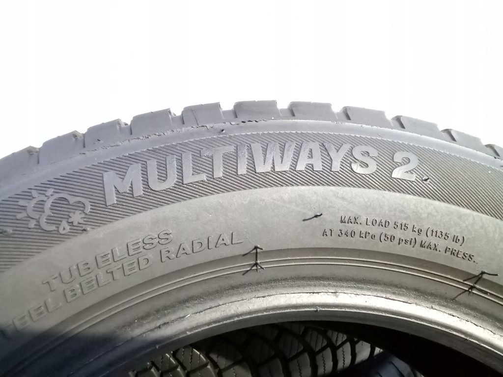 tyres Lassa Multiways 2 4 Season 165/70/14 85T 2024 6.4mm