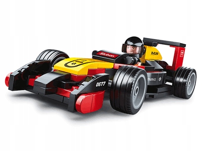 

Klocki Wyścigówka Formuła Car Club 120 el. Sluban