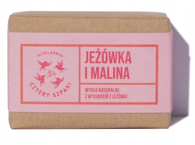 

4 Szpaki Mydło Jeżówka I Malina Wyciągiem Jeżówki