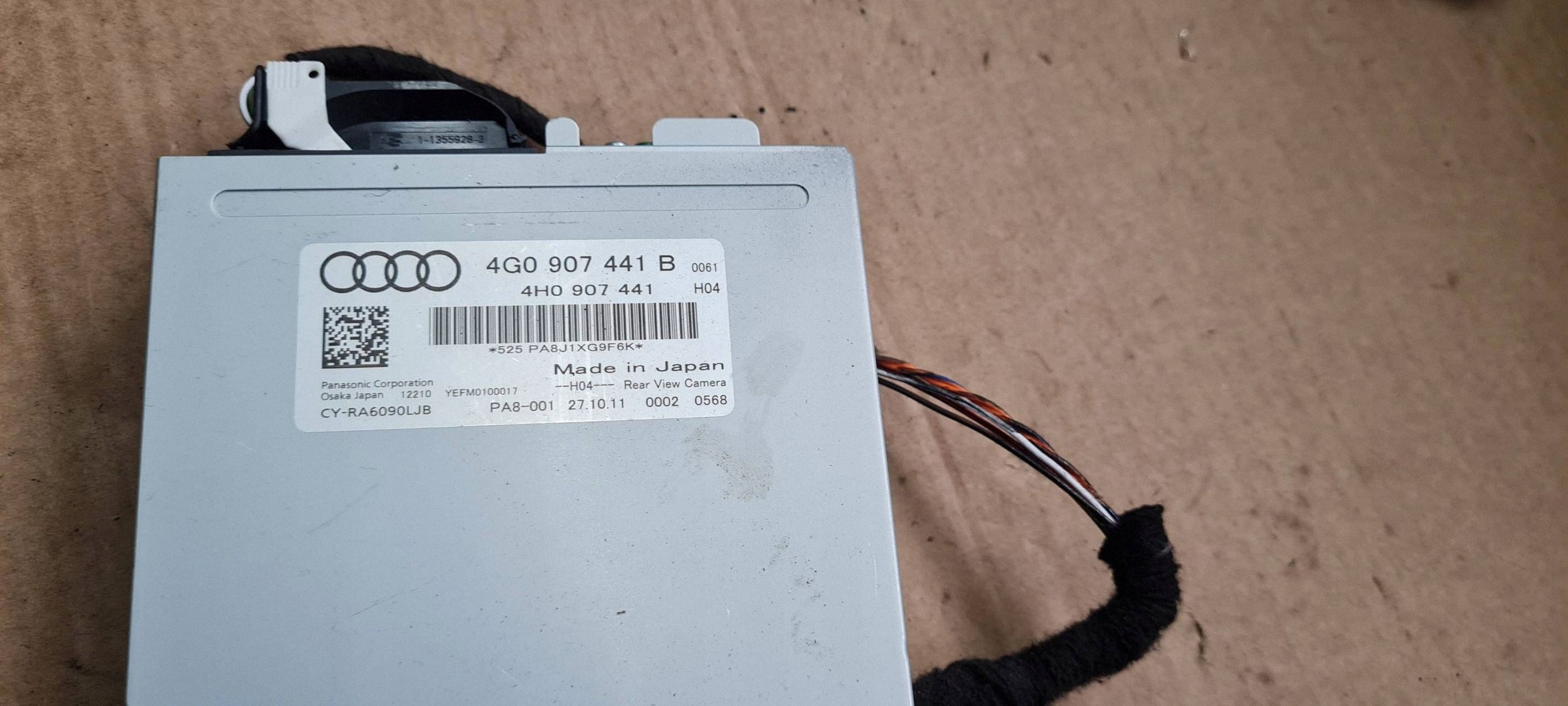 A6 C7 4G control unit module KAMERY reversing 4G0907441B A7 4G