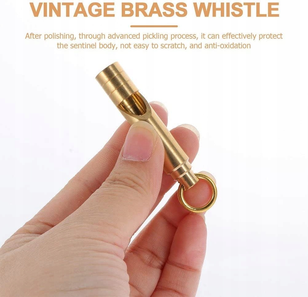 Mini mosiny gwizdek z brelokiem 4 szt. Gwizdek Stan opakowania oryginalne