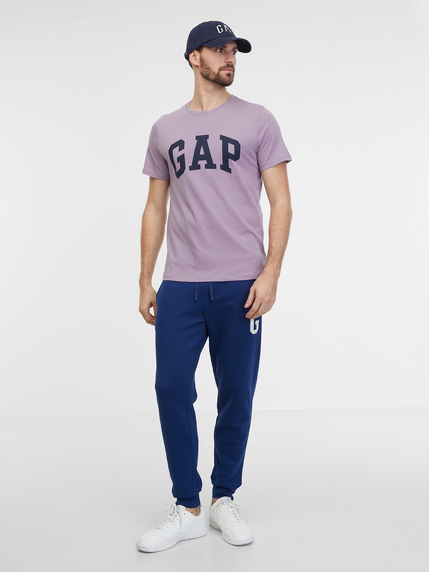 Gap Tepláky s logem modrá