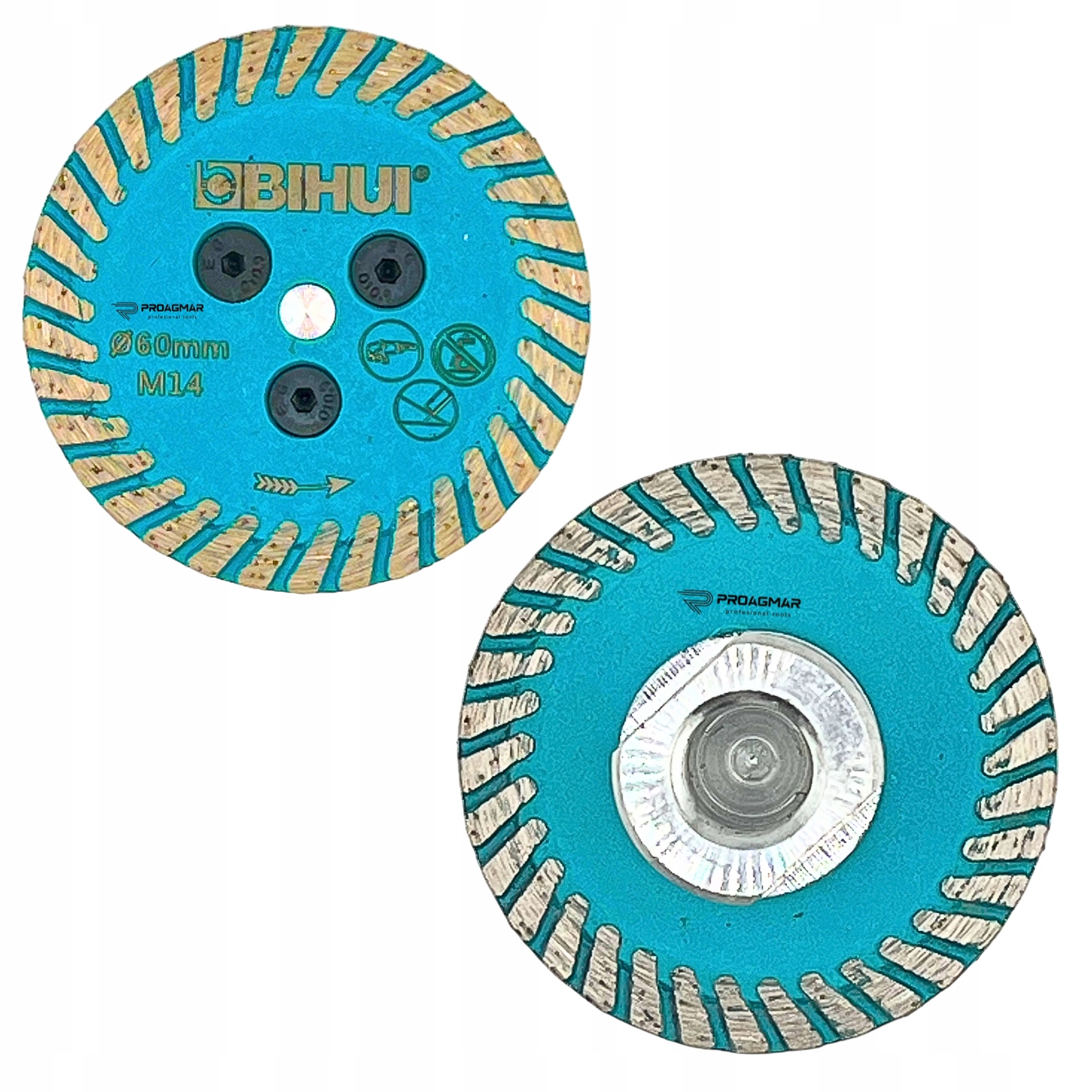 TARCZA DIAMENTOWA DO PODCINANIA 60mm / M14 BIHUI DCW60 Kod producenta DCW60