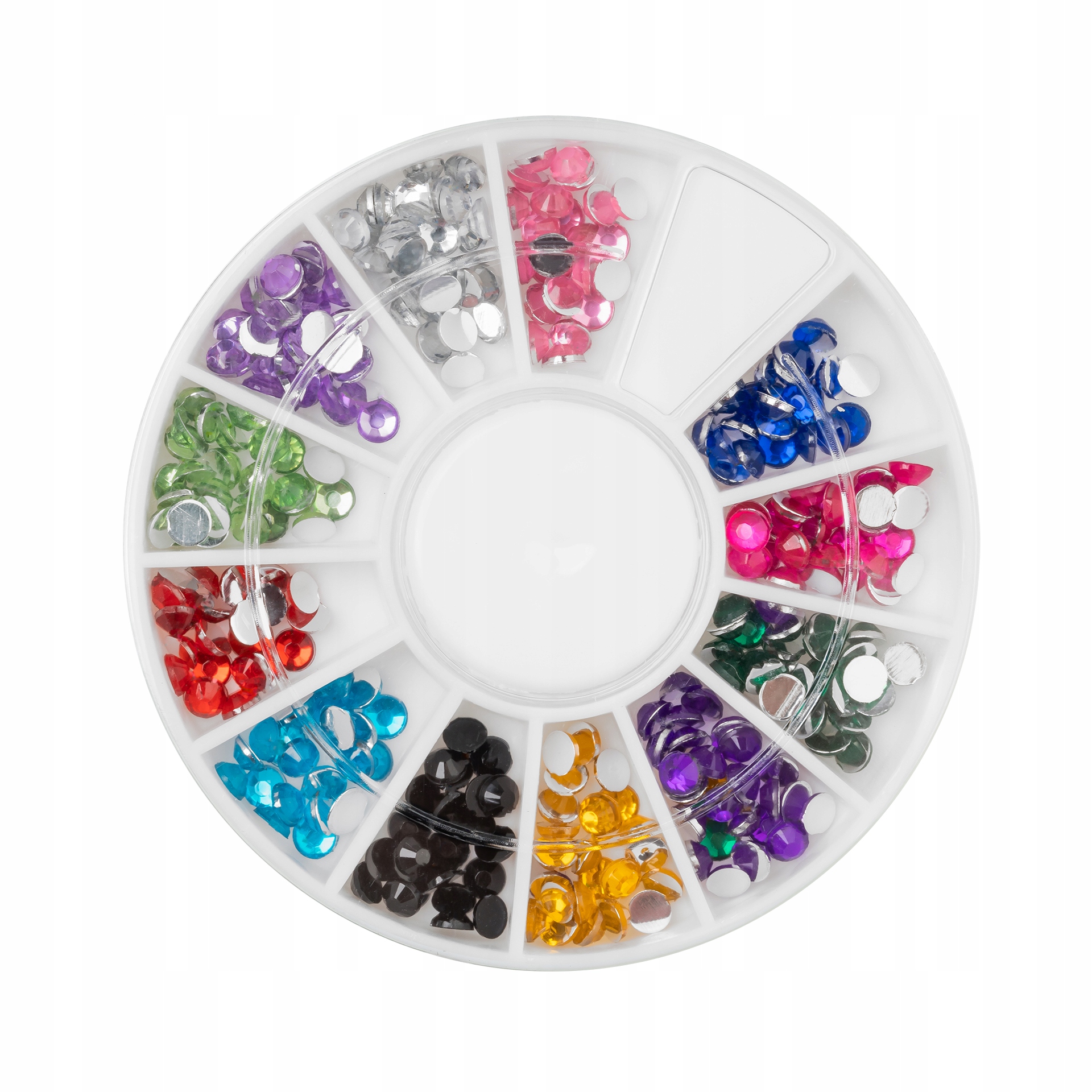 

Karuzela Ozdoba Cyrkonie Kryształki Na Paznokcie