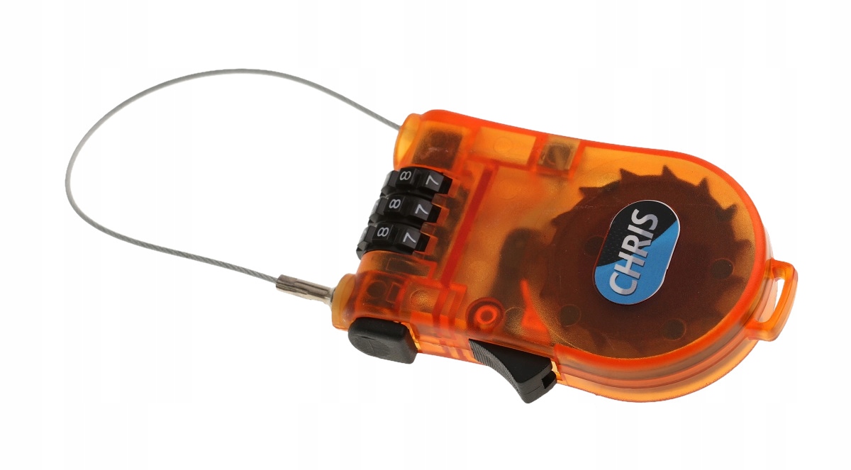 

Zapięcie Do Roweru Kłódka Z Linką Stalową Na Szyfr