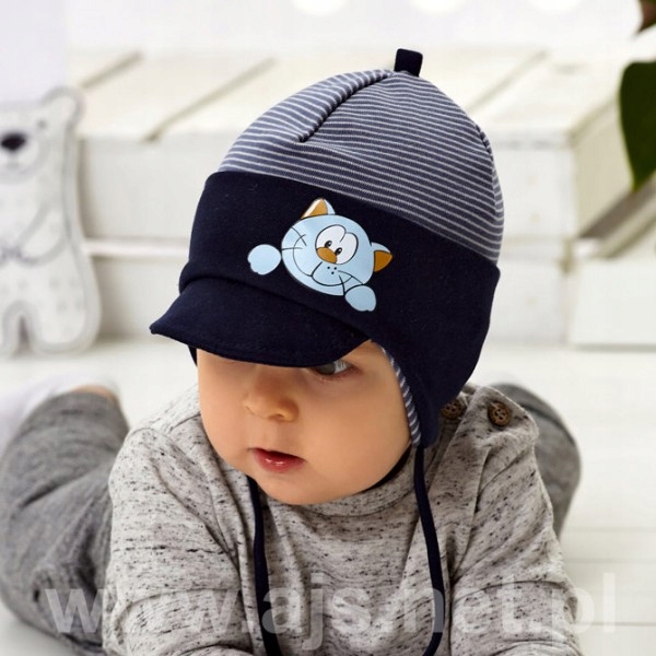 

Czapka Przejściowa Chłopiec Ajs R.44-46 Kolory