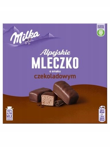 Levně 3x Milka Alpské Pěnové Bonbóny Pěna s čokoládovou příchutí 330 g