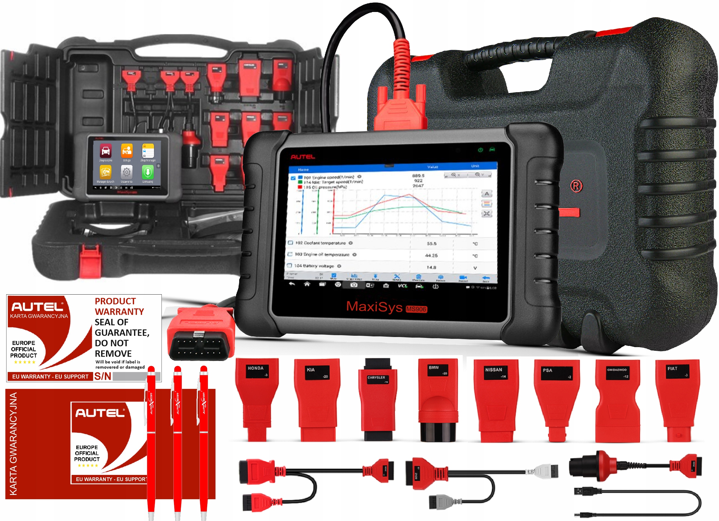 

Tester Diagnostyczny Autel MS906 j,polski Dealer