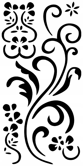 Malířská šablona na omítky 92 cm Architektonický beton Omítka