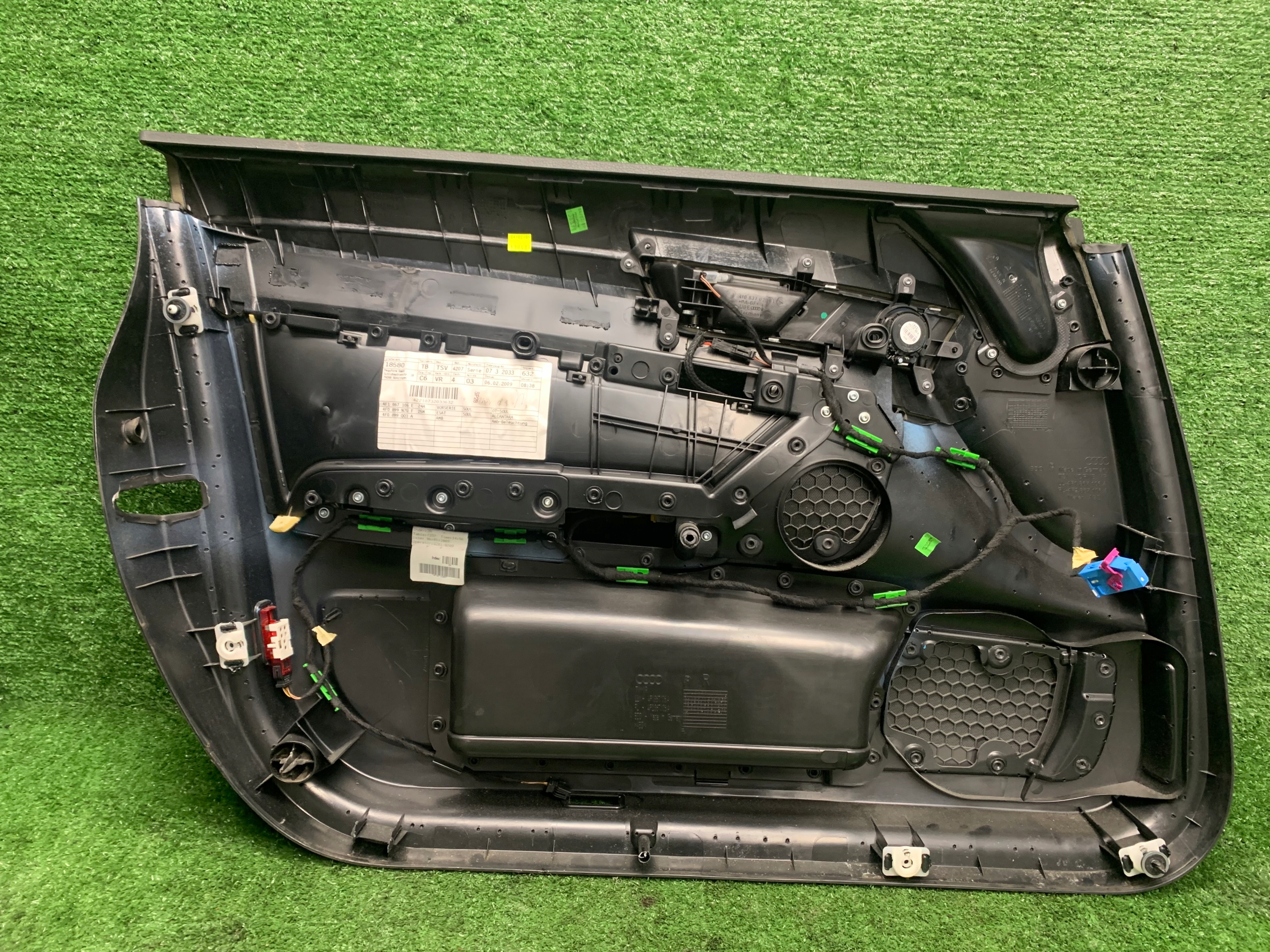 upholstery door front front right right side AUDI A6 C6 5-door EUROPA