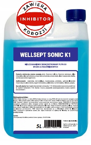 

Koncentrat do myjek myjki ultradźwiękowej Płyn 5l.