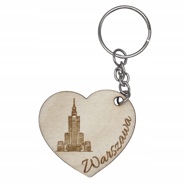 

Drewniany brelok Pałac Kultury i Nauki Warszawa