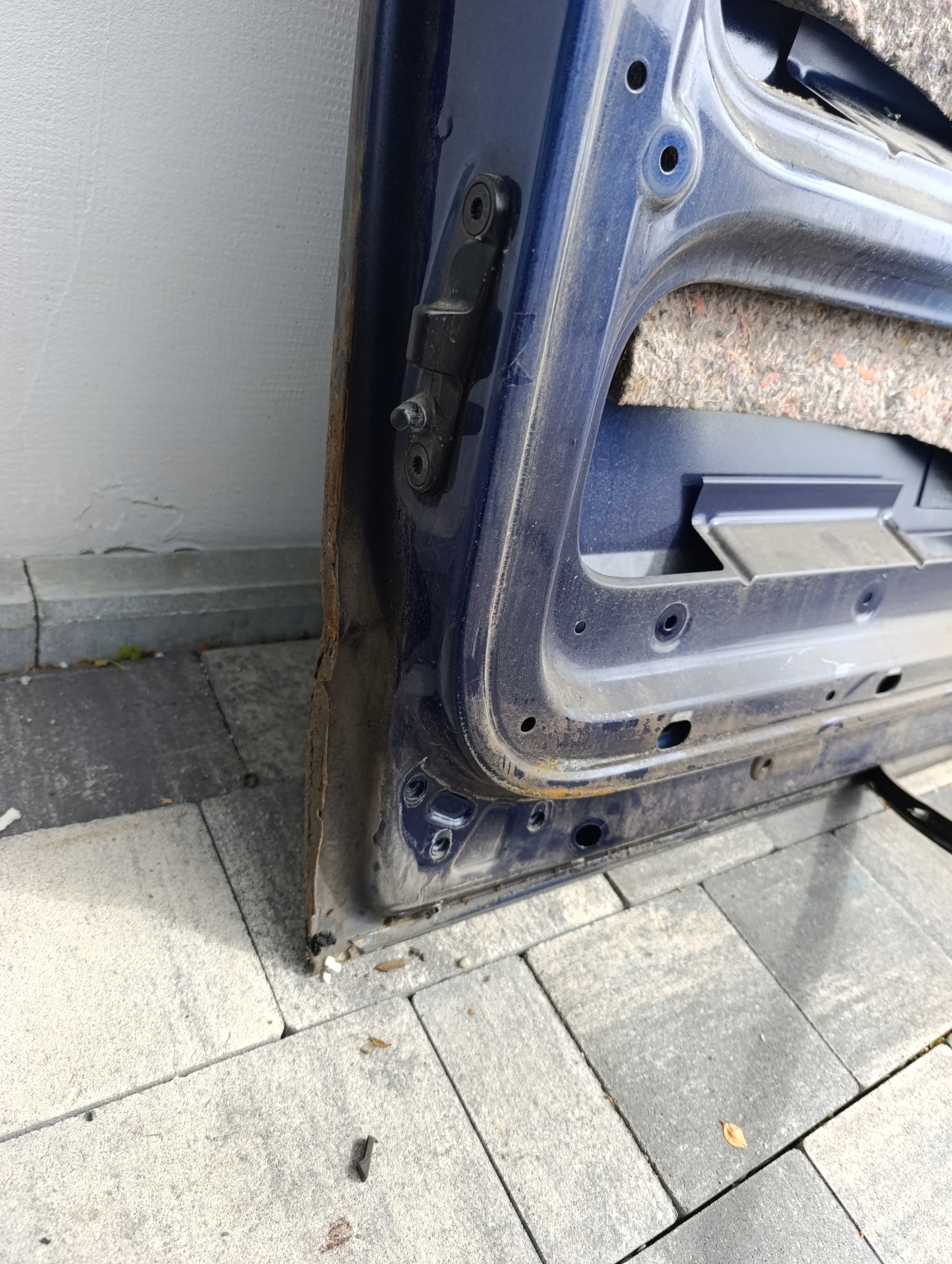 VW T5 T5 LIFT T6 door sliding right blue