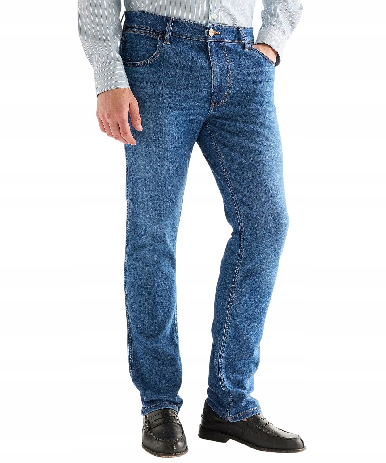 Džíny Wrangler Greensboro 112378816 Mid Visual W 34 L 32