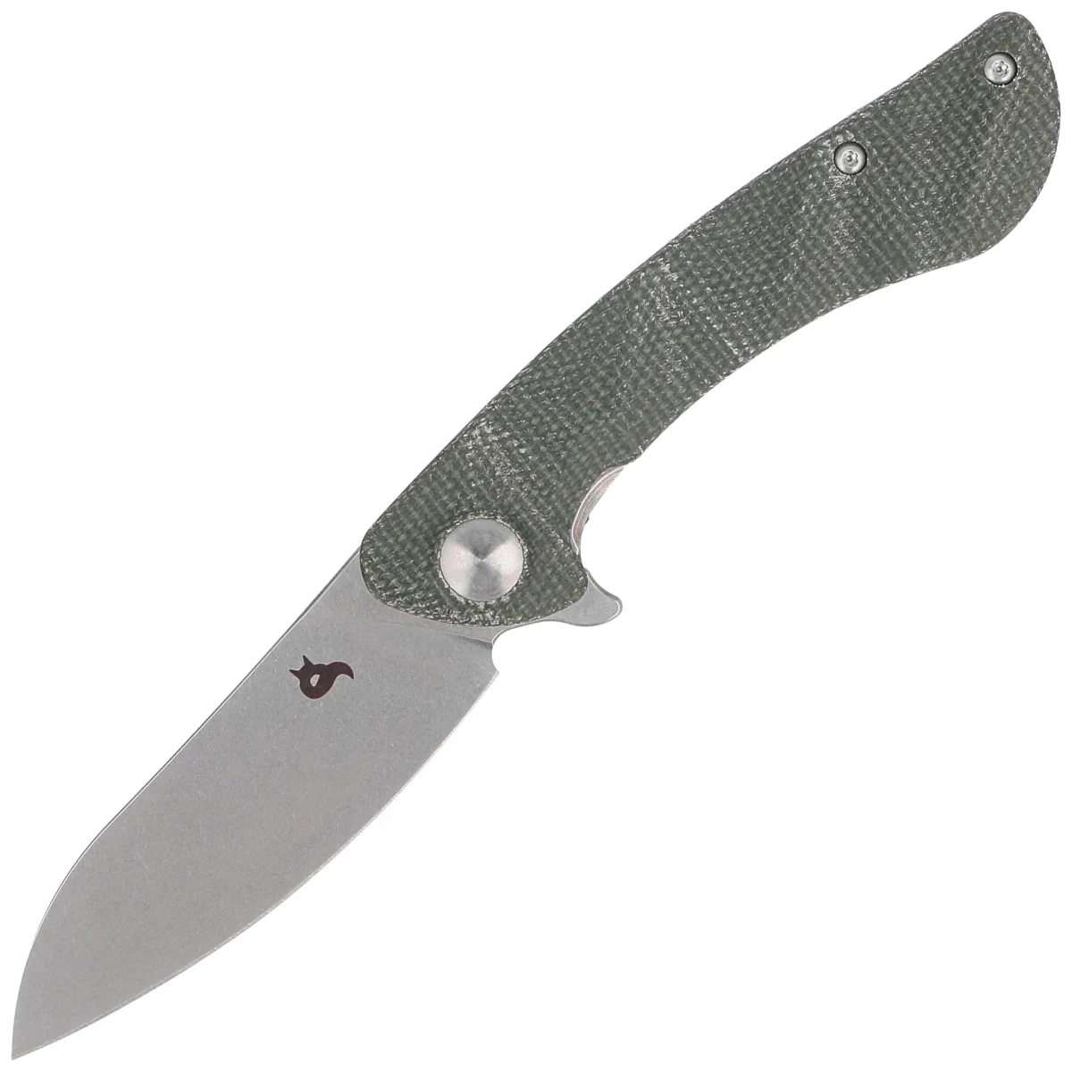 Skládací Nůž BlackFox Dripper Canvas Micarta Stonewashed VG-10 Flipper