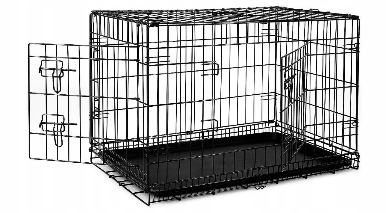 Levně Klec/ Přepravka Pro Psa 76x49x56 cm Lionto Dibea