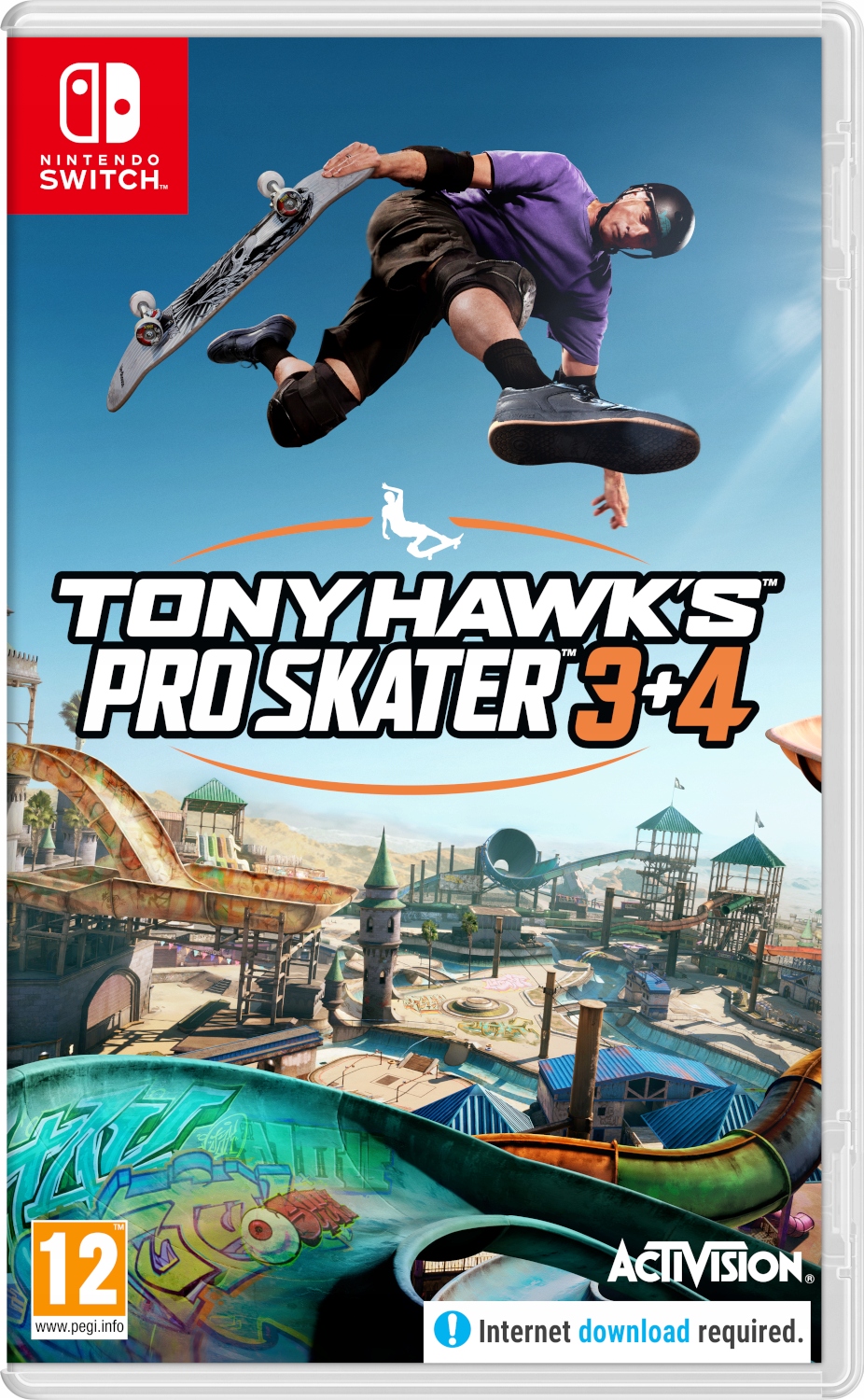 Tony Hawk's Pro Skater 3 4 Nintendo Switch Kartridż