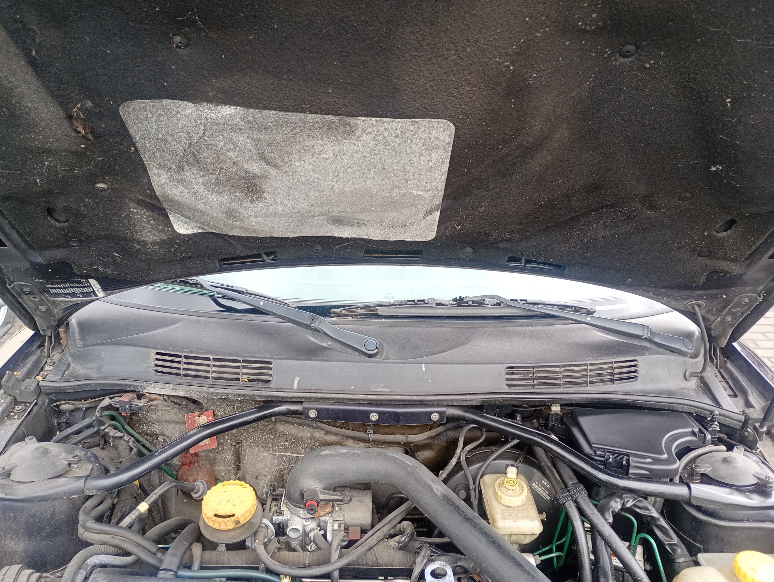 wiper mechanism przednich front Saab 93 9-3 98-02