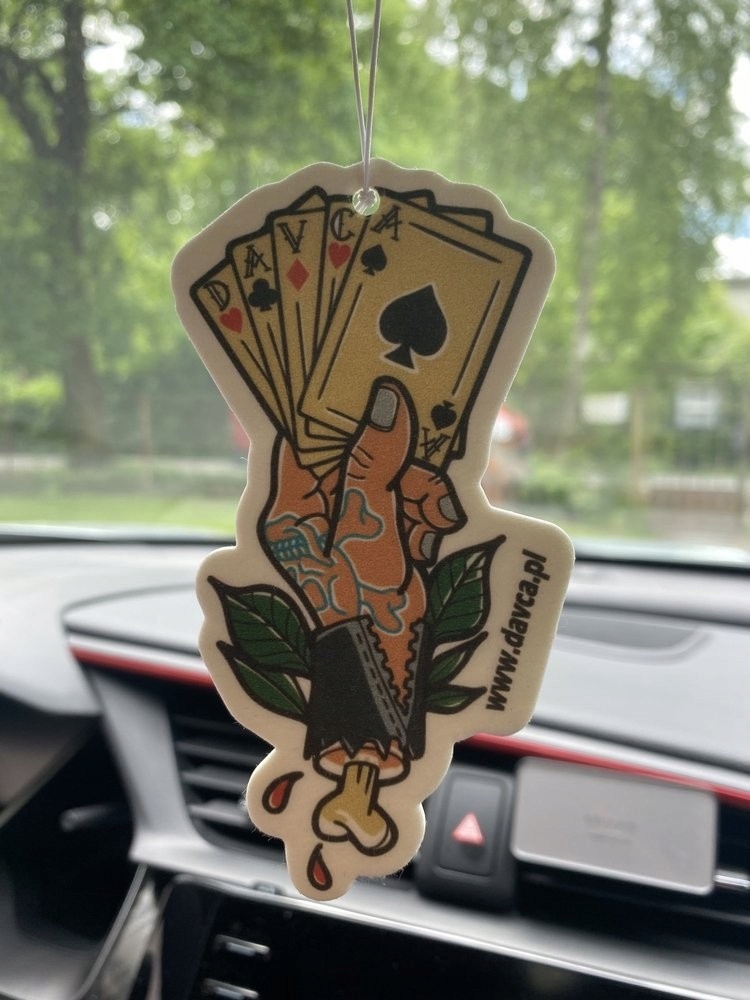 

Davca Cards zapach zawieszka do samochodu