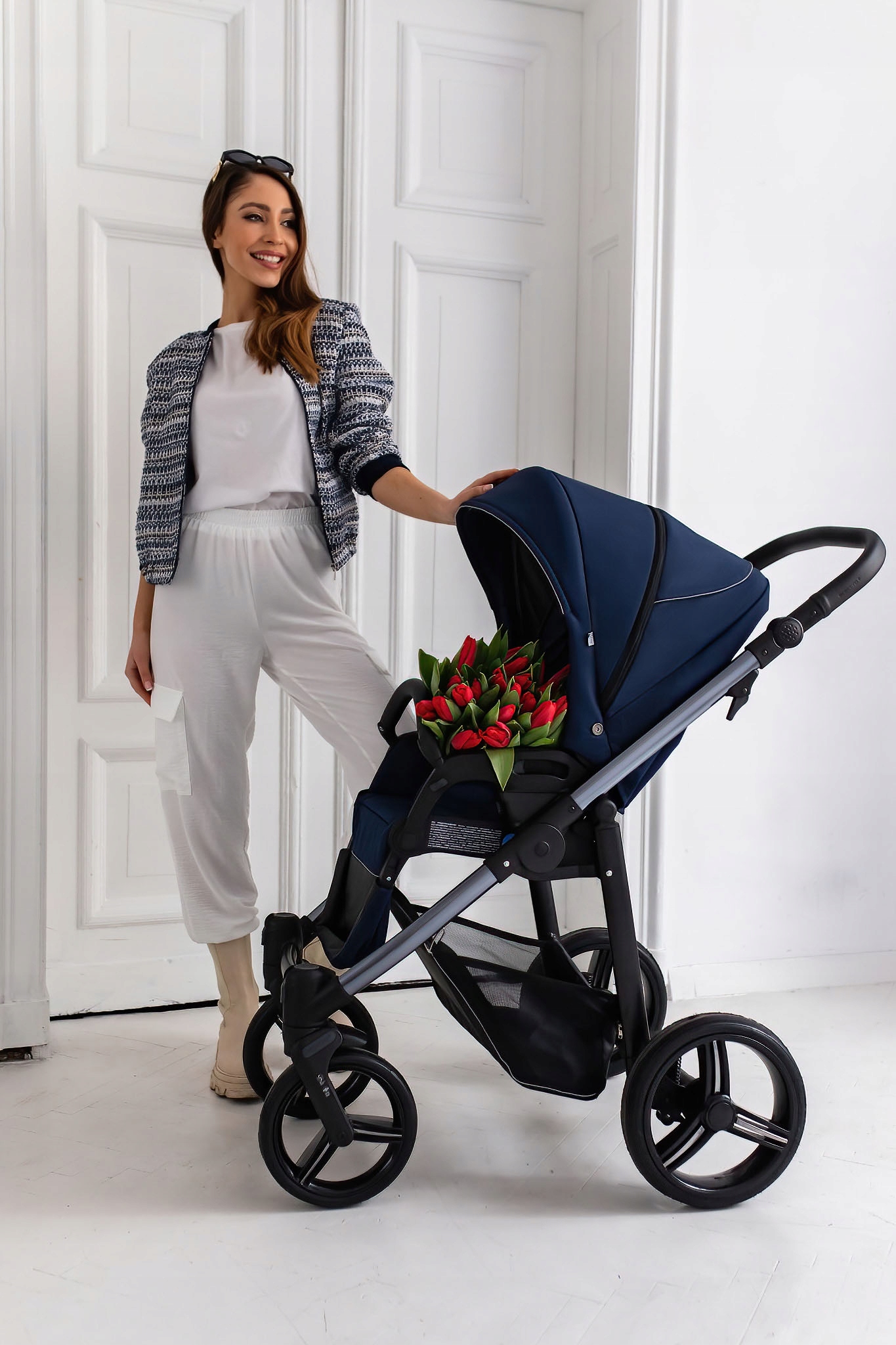 BEBETTO NICO ESTILO WÓZEK SPACEROWY KOLOR 03 Stelaż Aluminiowy