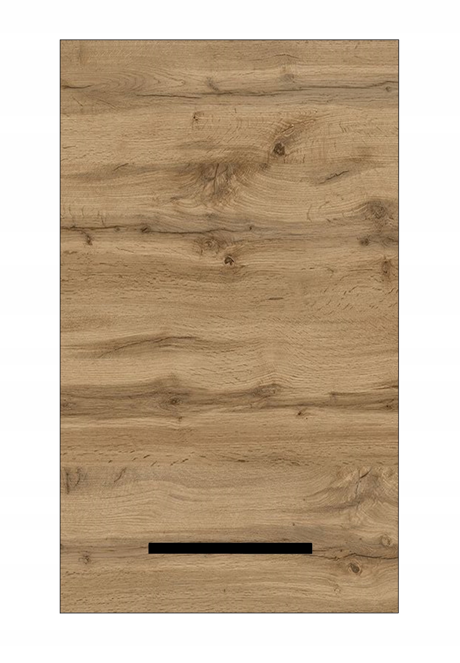 Koupelnová skříňka 30 x 60 cm Dub Wotan šedá závěsná do koupelny