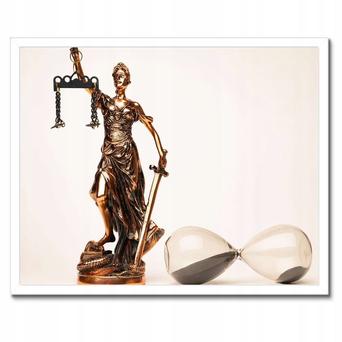 Plakáty v rámu 50x40 Temida symbol práva