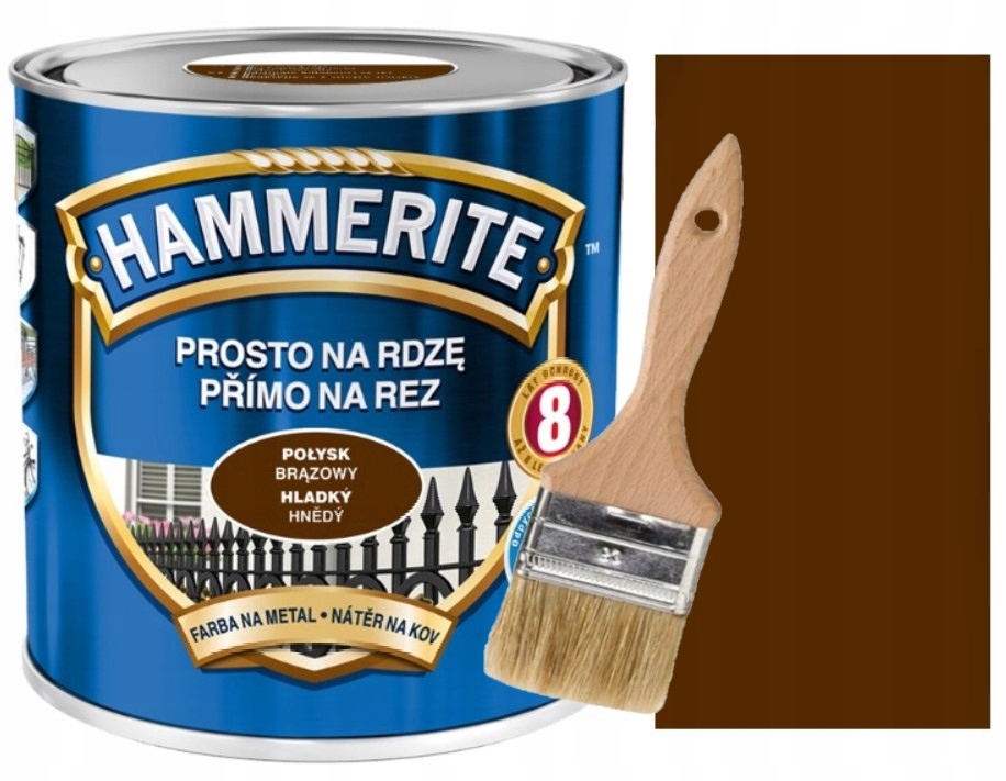 

Hammerite Prosto Na Rdze Połysk Brązowy 2,5L Pęd
