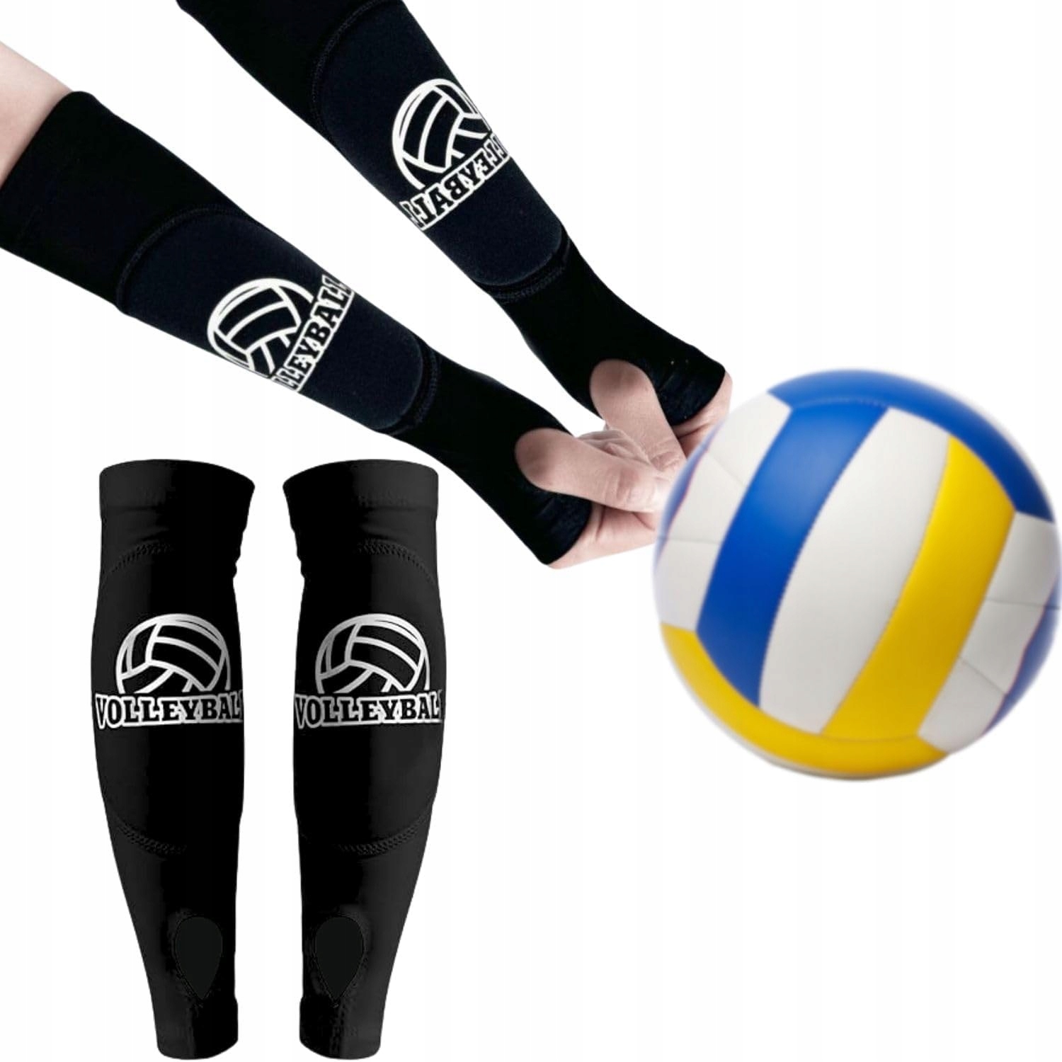 Rękawki siatkarskie Rękawki arm stabilizacja i osłona siatkarskie M