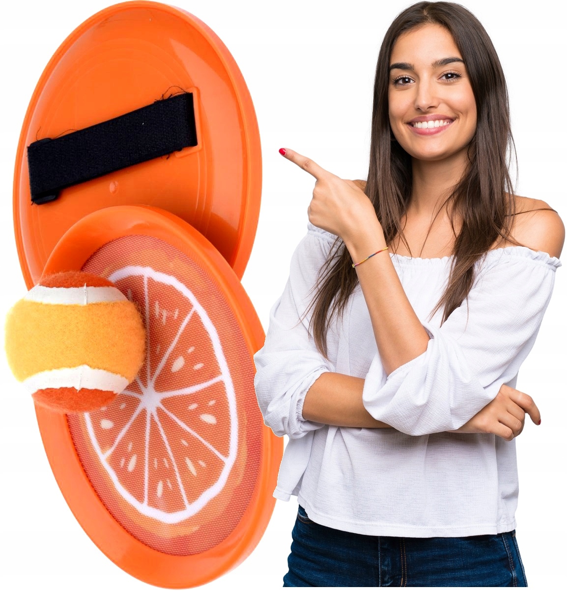 

Zestaw do Gry dla Dzieci Catch Ball Okrągłe Mocne