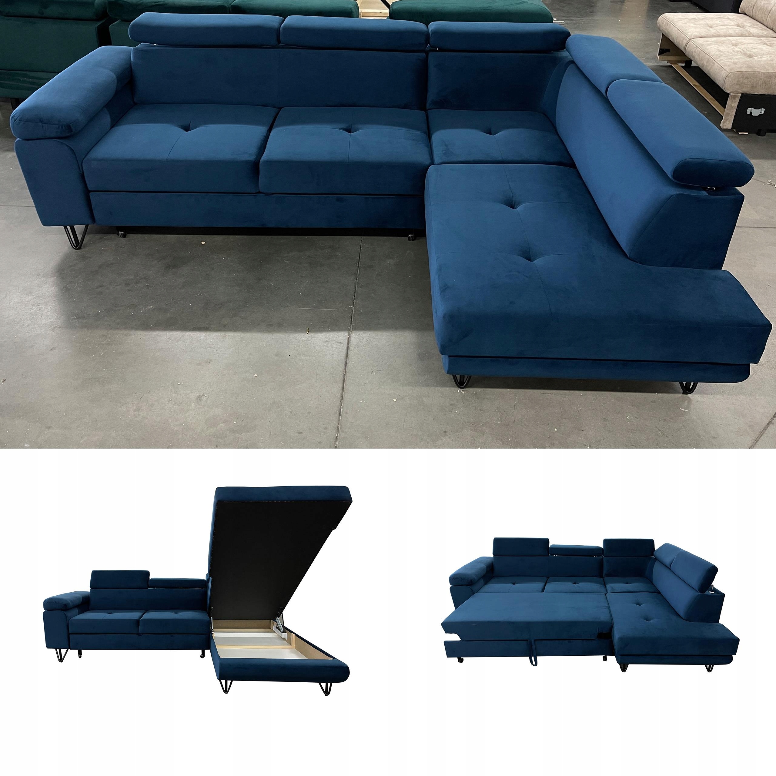 Rohová Sedací Souprava Junior 250 Funkce spaní Velvet Granát