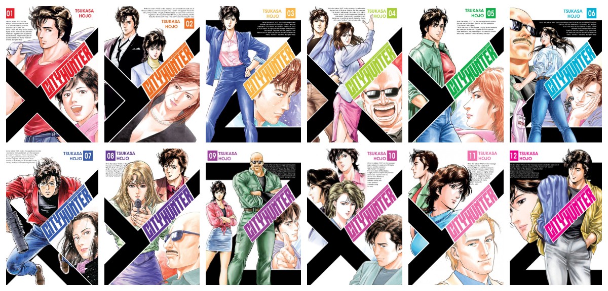 City Hunter #1-12 Komplet Manga Nowy (oprawa miękka)