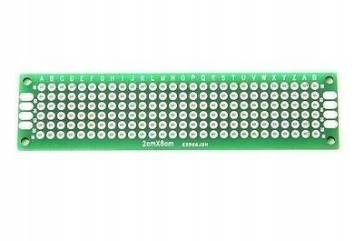 

Płytka uniwersalna prototyp Pcb 2x8cm dwustronna