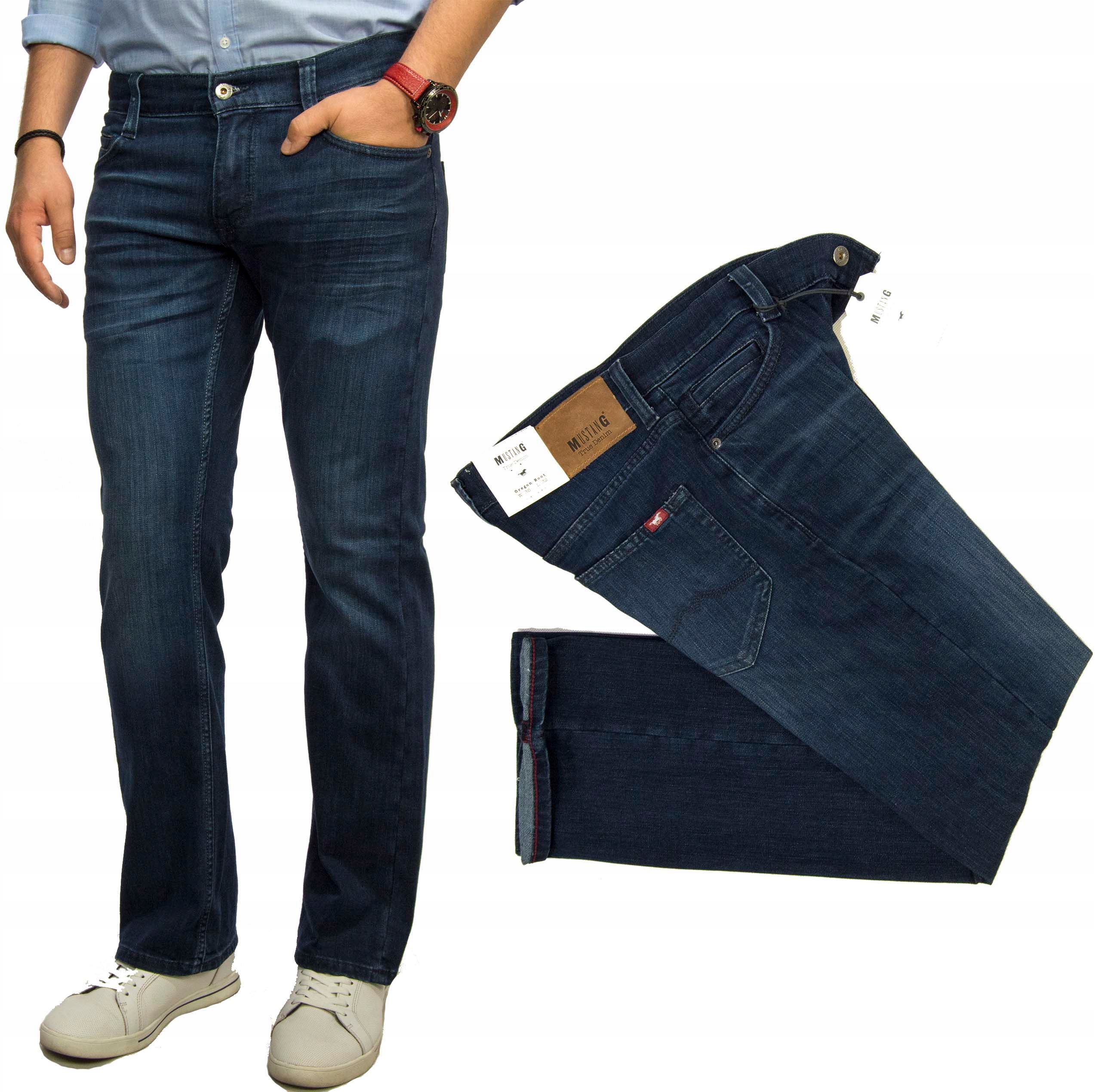 

Mustang Oregon Bootcut 843 spodnie jeansy W32 L34