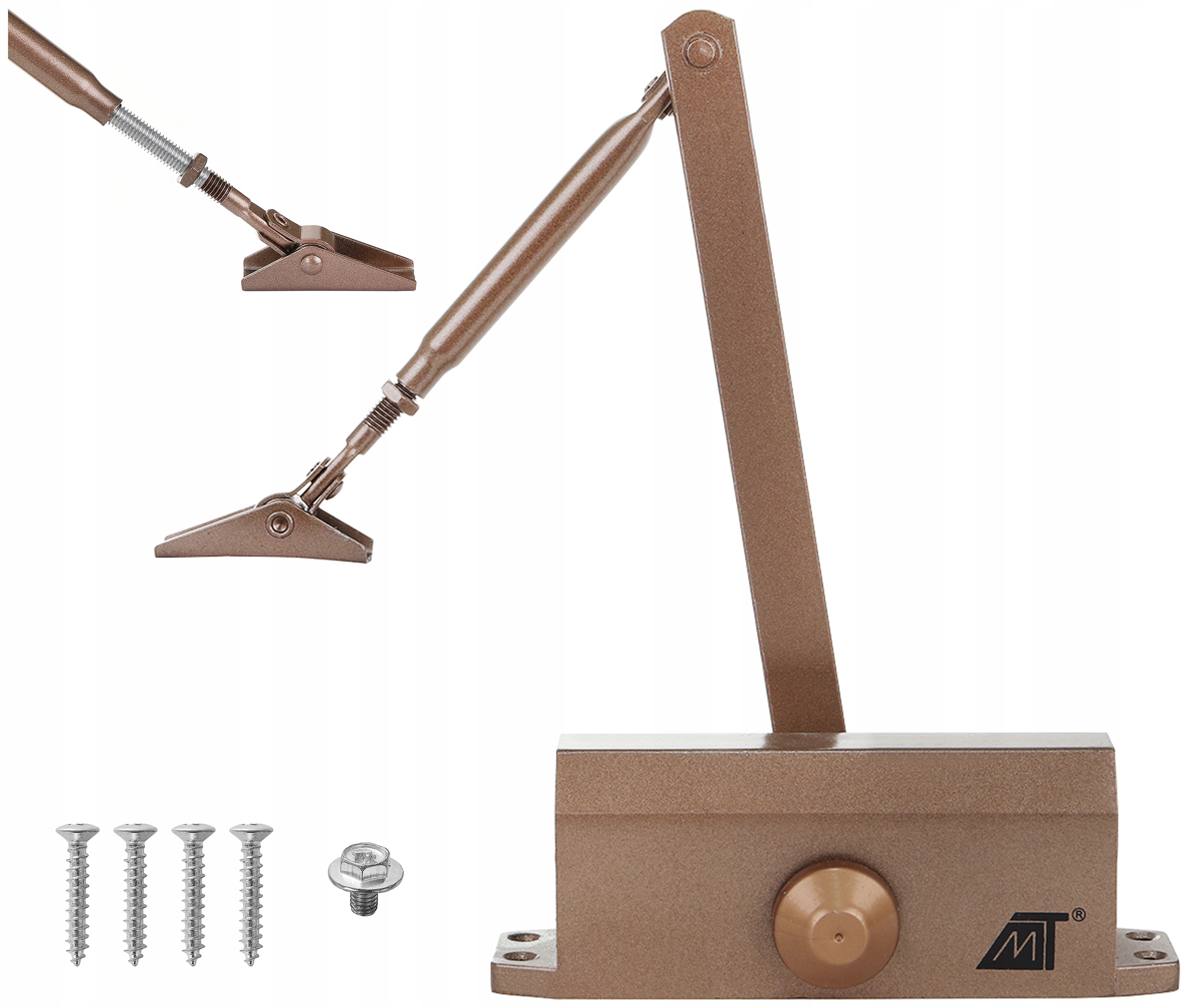 

Samozamykacz Drzwiowy do Drzwi 40-60kg z Ramieniem