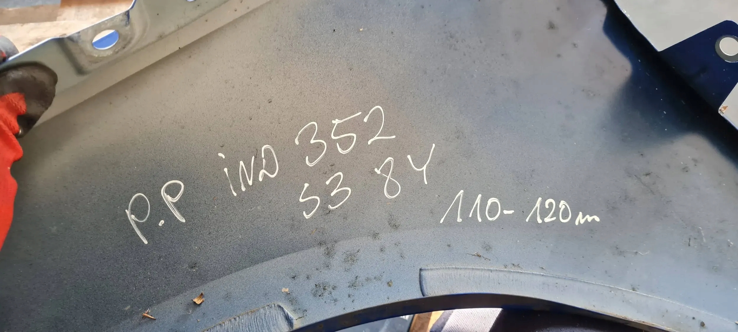 S3 8Y A3 fender right front front 8Y0821105B LZ5M