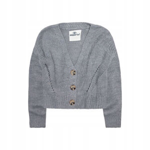 Sweterek dziewczęcy pepperts (158/164, szary)