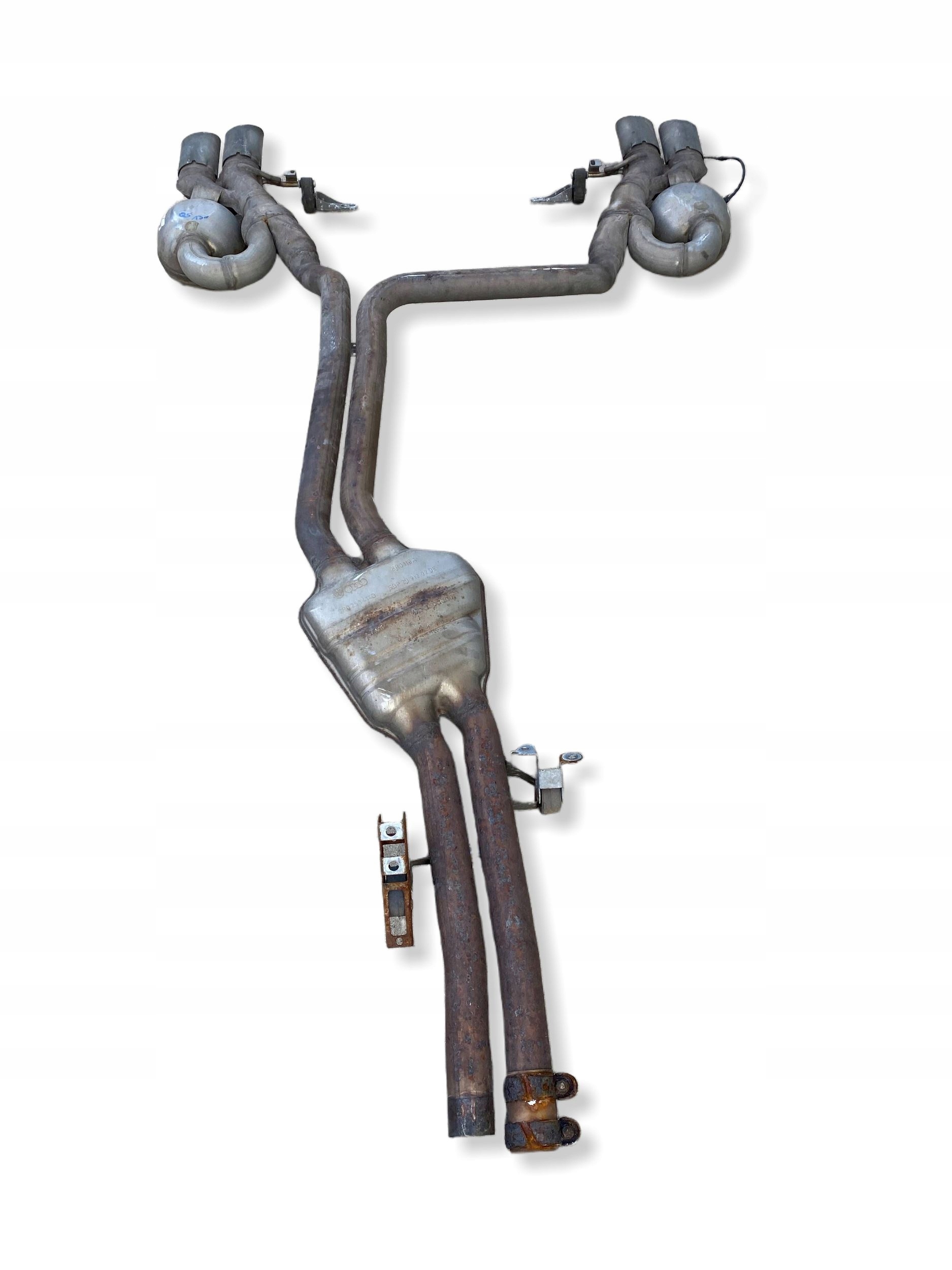 AUDI Q5 8R LIFT complete muffler, exhaust active 8R0253411D