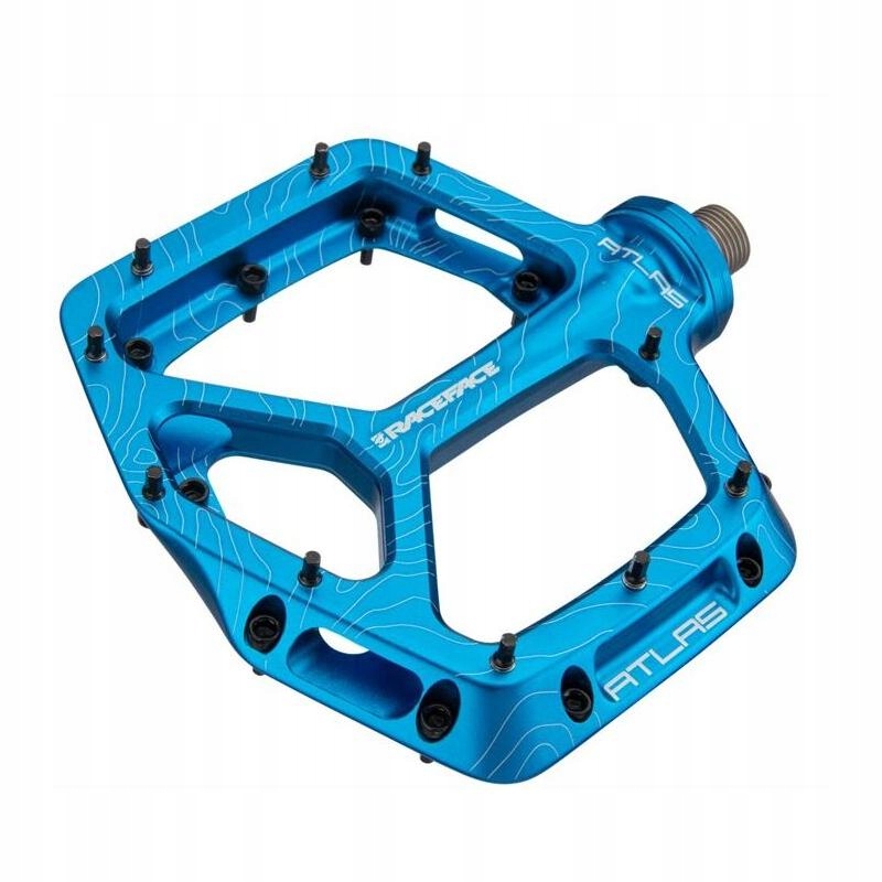 Race Face Pedály Atlas 22 hliníková platforma 114x101 mm modrá