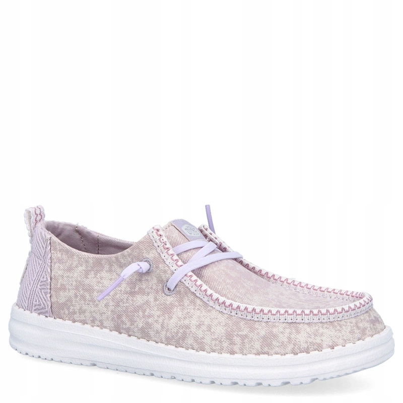 Lehké dámské polobotky Hey Dude Wendy Surf Wash 43132 Fialové 38