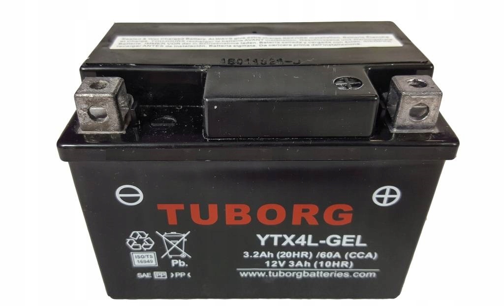 YTX4L-GEL - Вспомогательный гелевый аккумулятор для Citroen 4Ah