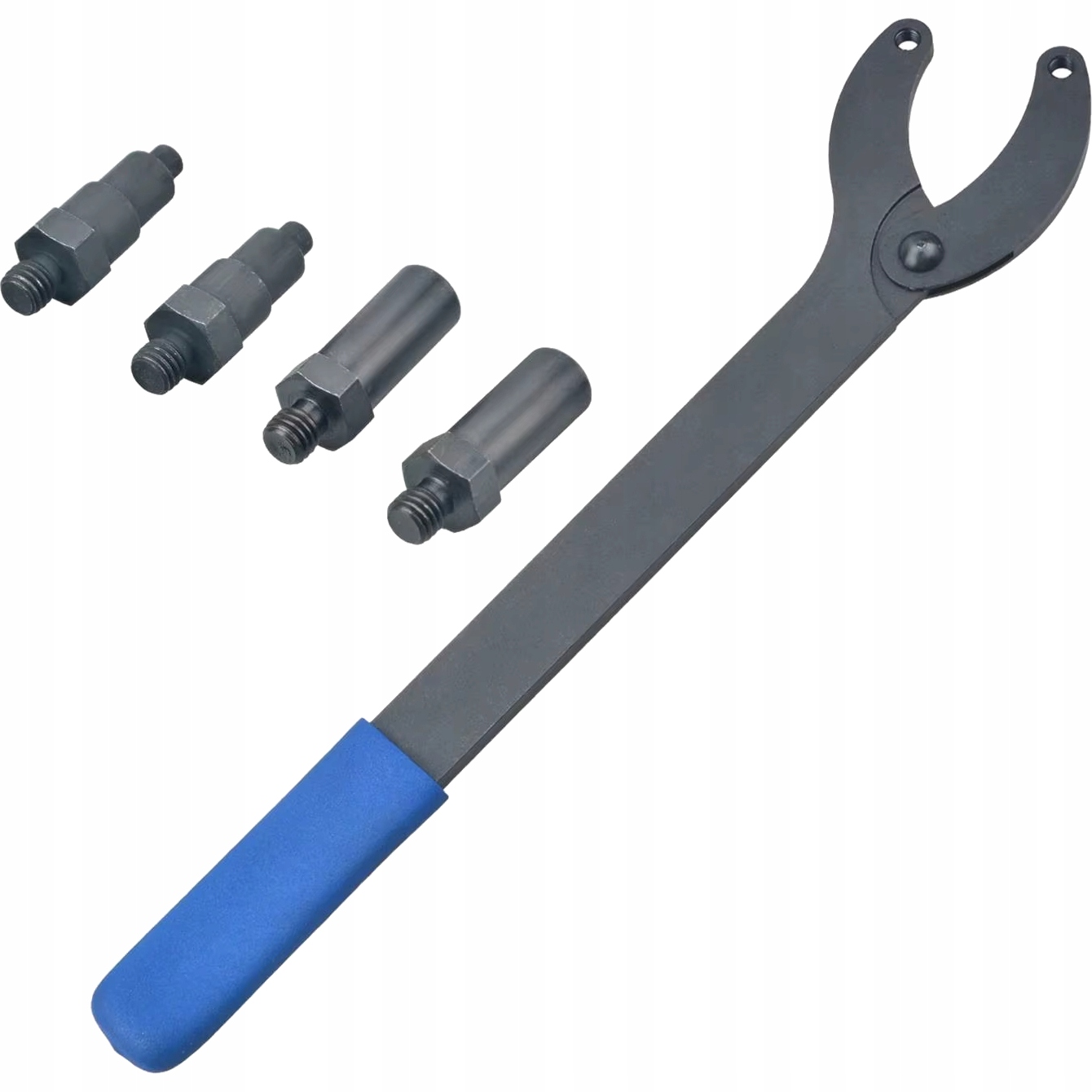 Chwytak do kół pasowych rozrządu z regulacją rozstawu 0-140mm