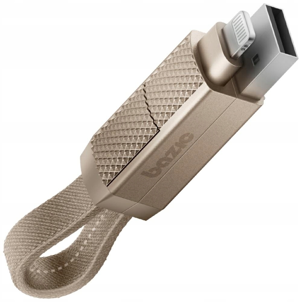 Kabel 4V1 Usb-a/usb-c Na Usb-c/lightning 15CM 60W 3A Pd Fast Charge Zlatý