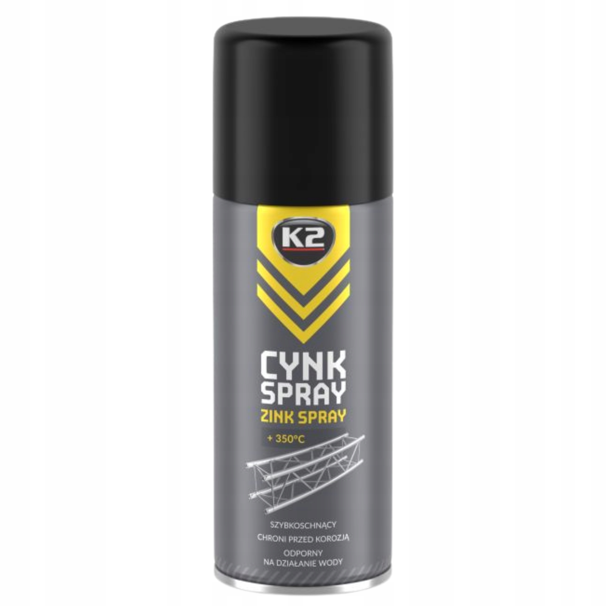 Neutralizator rdzy farba zabezpieczający korozją K2 Cynk 400ml